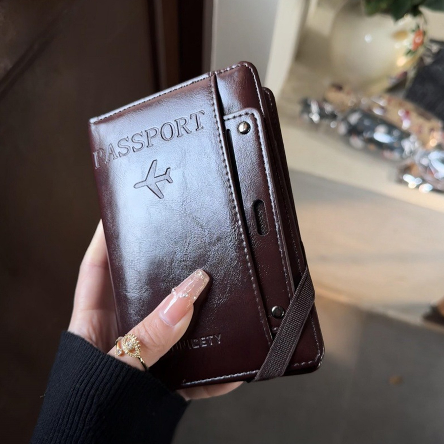 Travel Accessories Wallet - Passport Holder and Wallet in One,