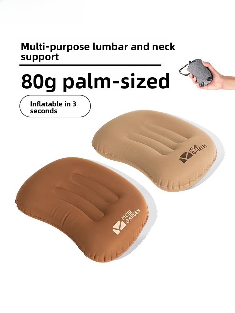 Travel Pillow Inflatable - Mobi Garden Outdoor Inflatable Portable Travel