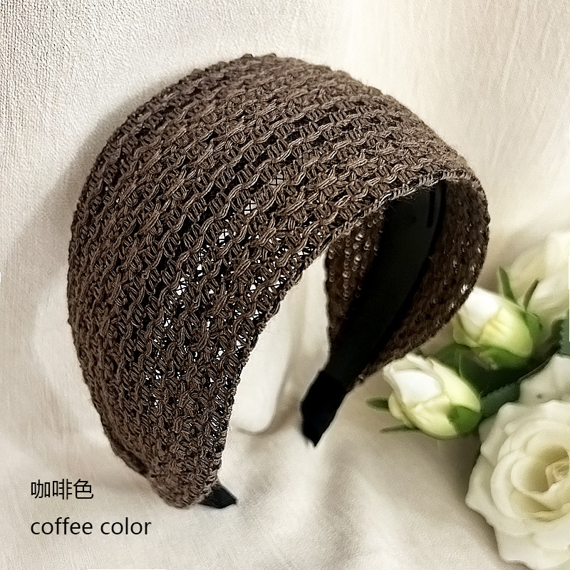 Travel Accessories Needed - 8 Cm Wide-brimmed Headband New Non-slip
