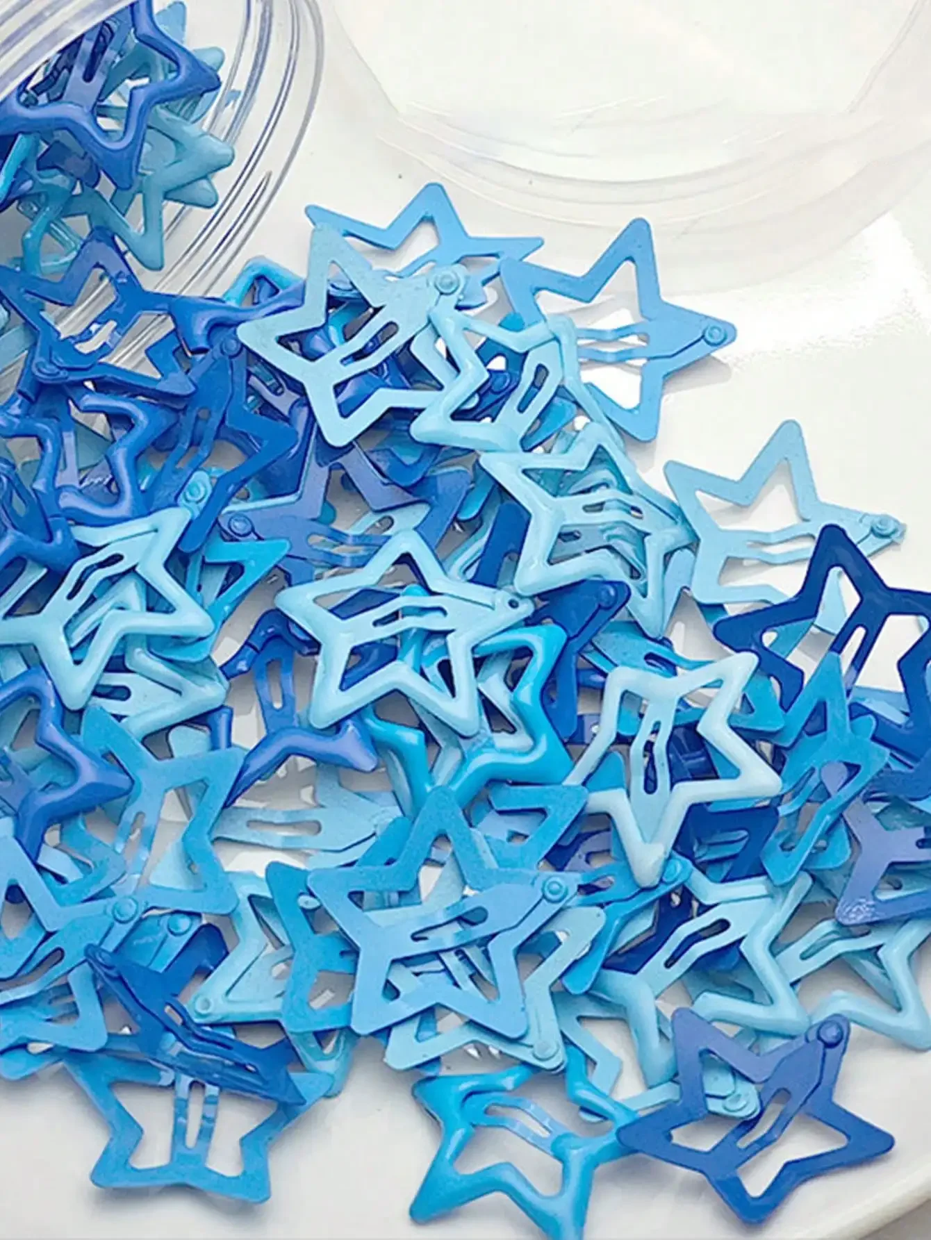 Travel Accessories Dropshipping - 8pcs Y2K Style Candy Color Star