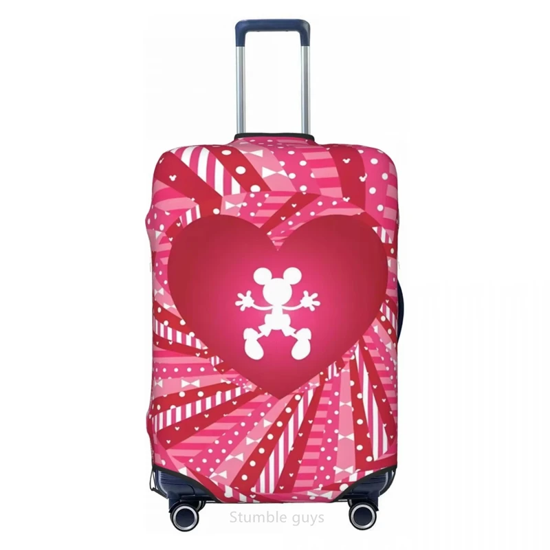 Travel Accessories For Road Trip - Elastic Luggage Cover M-Minnies Print 18-32
