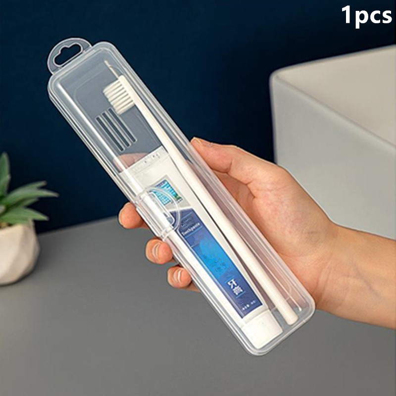 Travel Accessories Needed - 1Pc Portable Toothbrush Box Plastic Travel