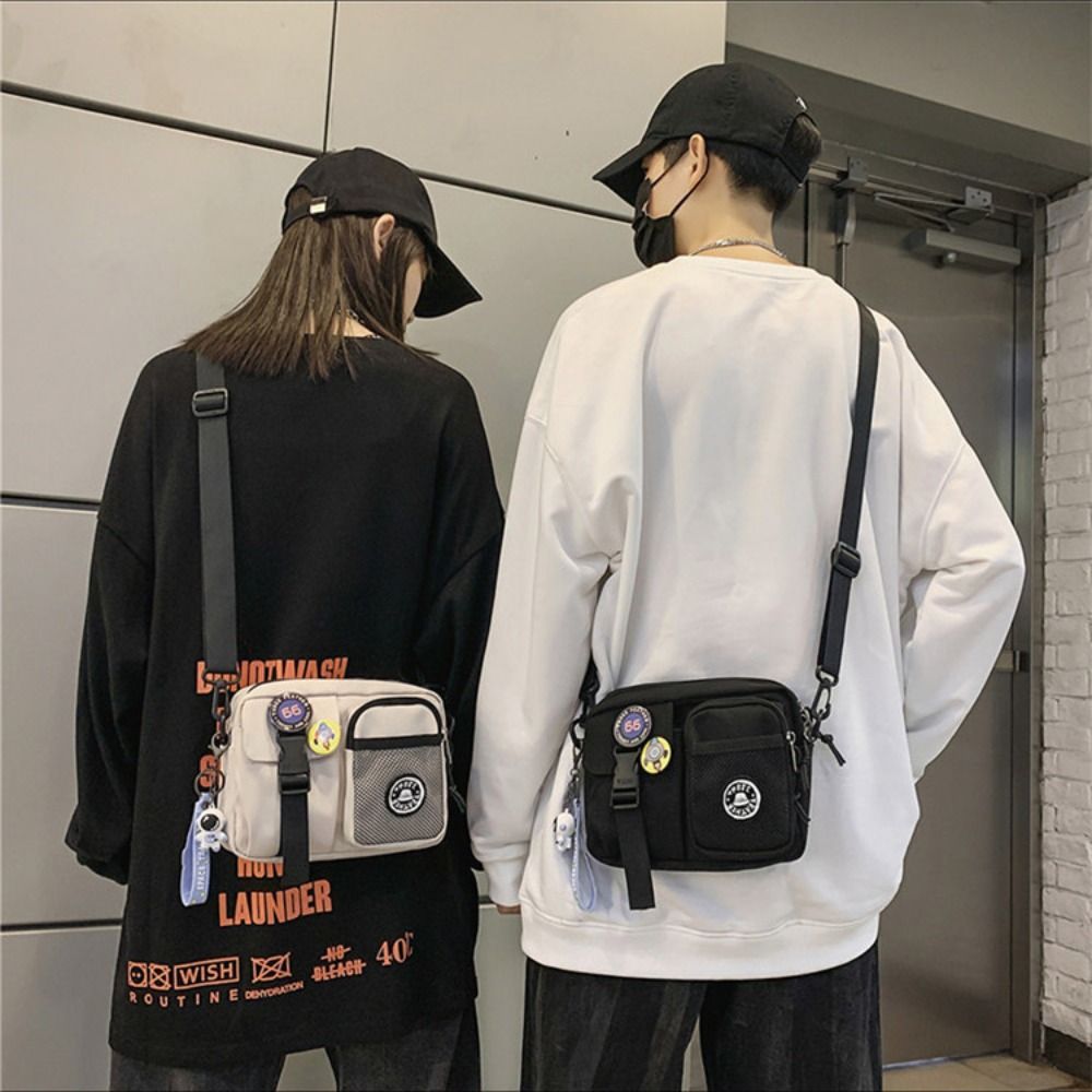 Travel Accessories Pillow - All-match Quick-dry Canvas Shoulder Bag Harajuku