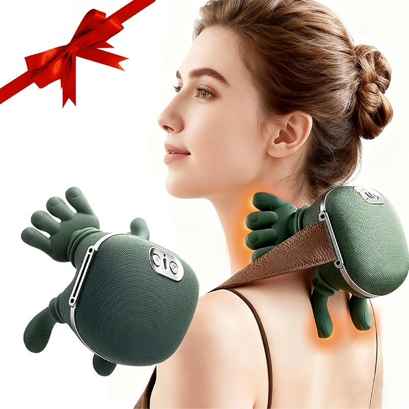 Travel Accessories Pillow - Neck Shoulder Massager, Shiatsu Massage Pillow