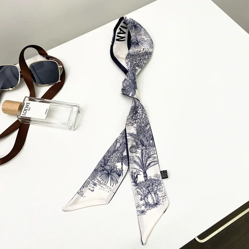 Extended Ribbon Scarf, Silk Ha - Travel Accessories Store review and price
