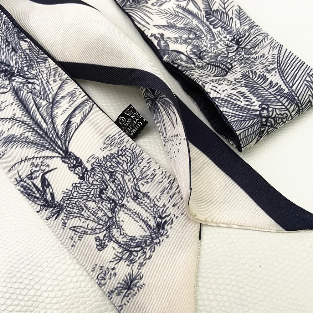 Extended Ribbon Scarf, Silk Ha - Travel Accessories Store review and price