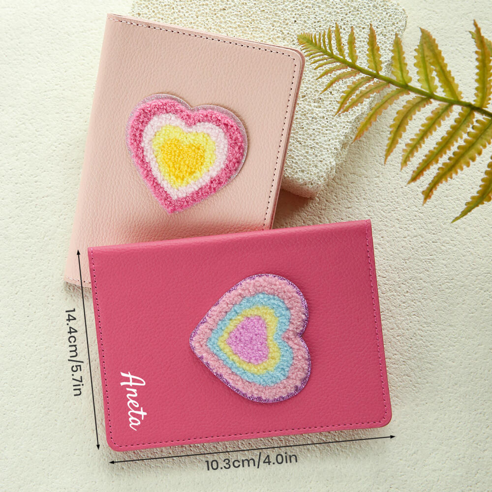 Custom Name Plush Heart Rainbo - Travel Accessories Hong Kong review and price
