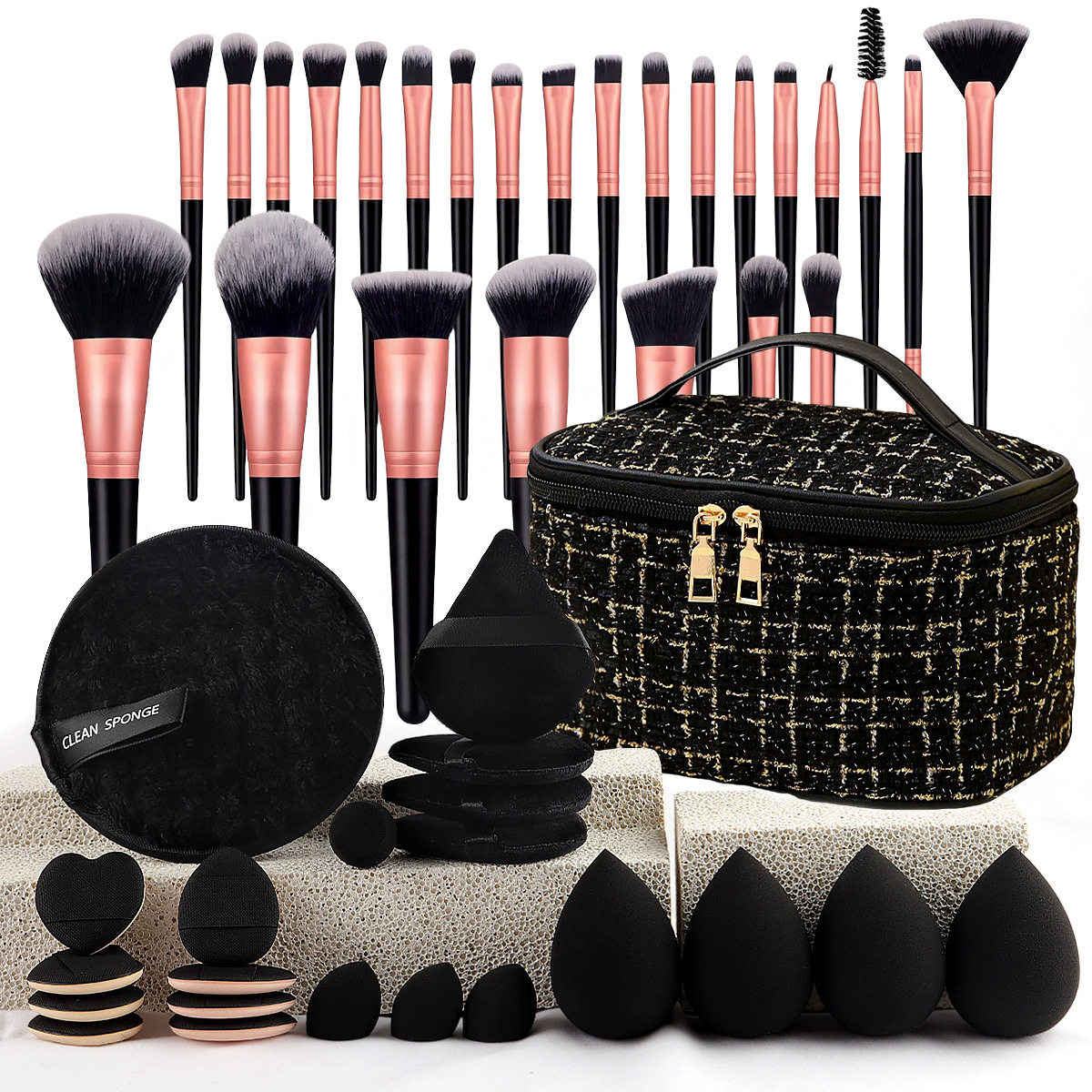 Makeup Brush Set Chic Fragranc - Travel Accessories Kit review and price