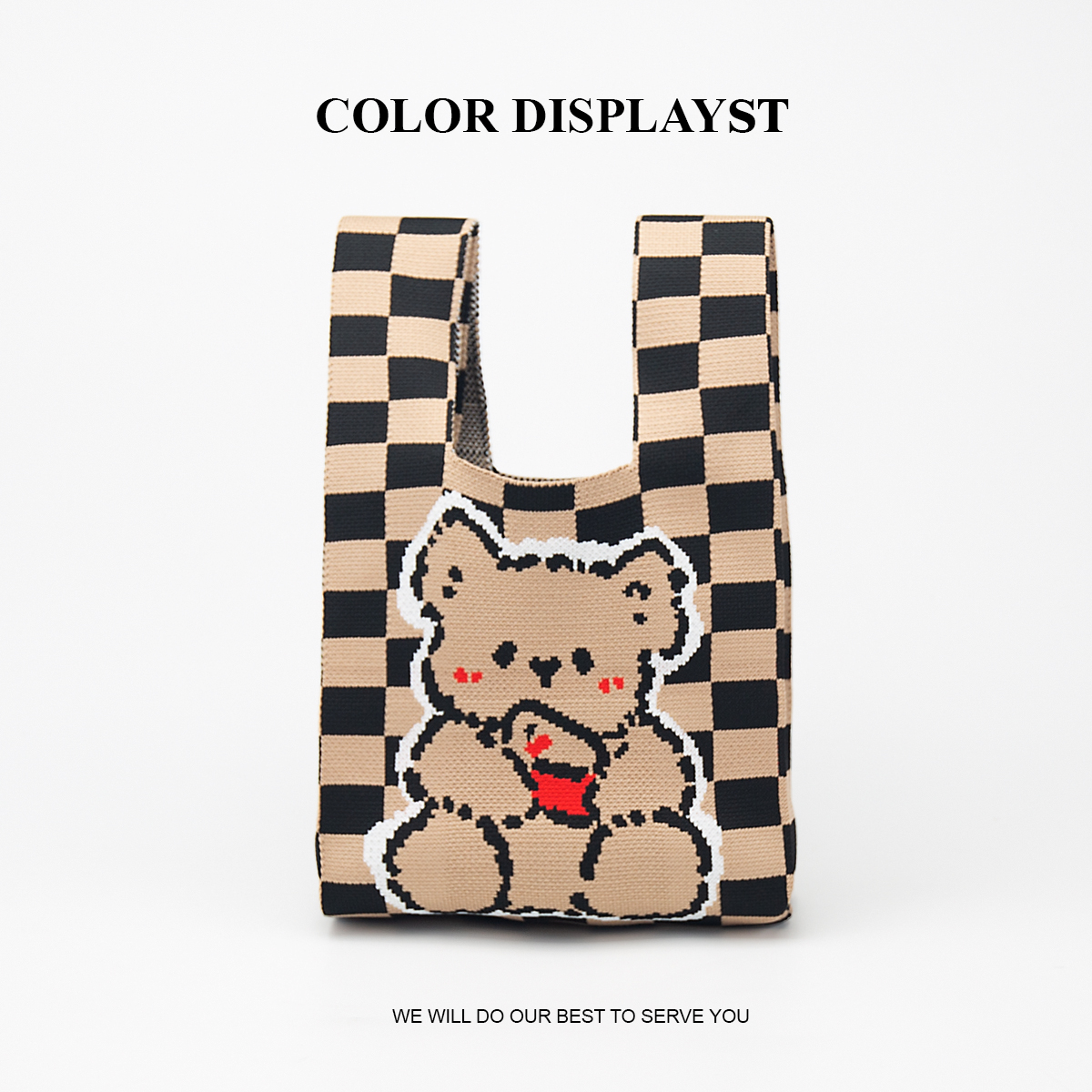 Cute Knitted Handbag for Girls - Travel Accessories Wallet review and price