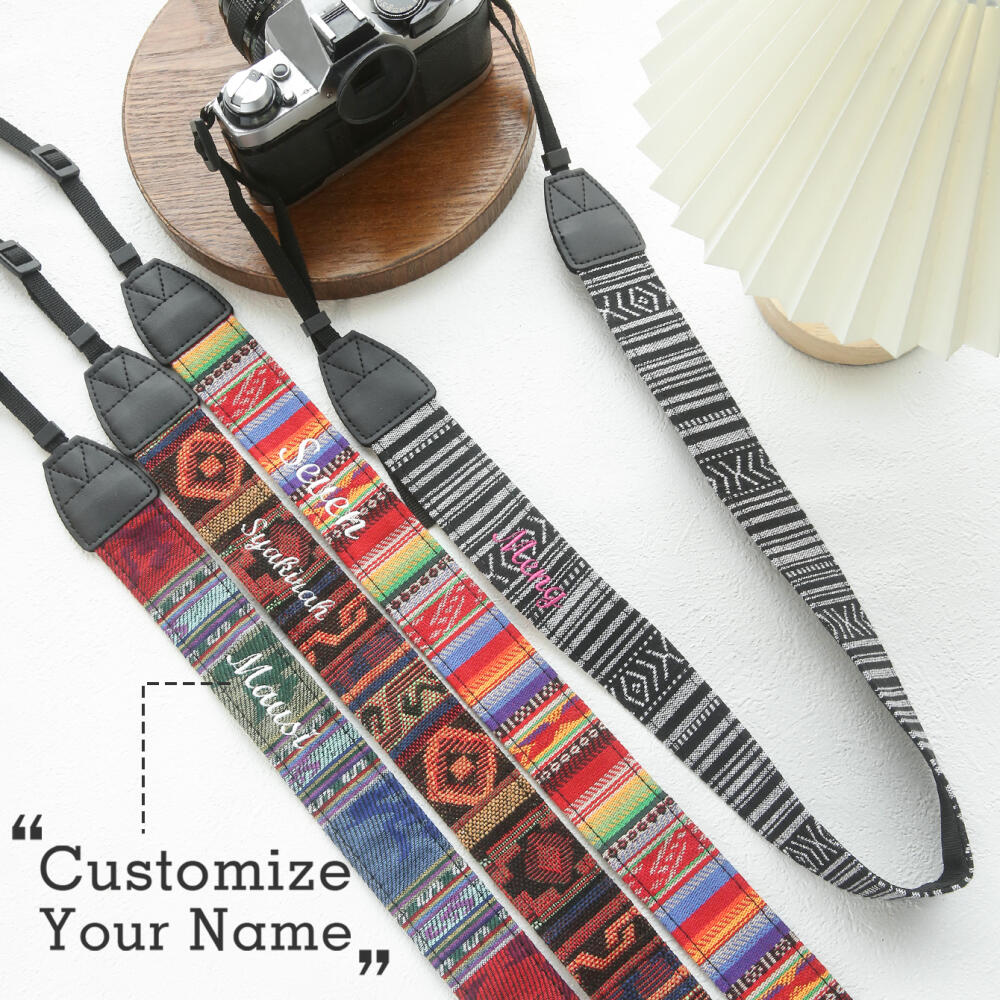 Custom Name Ethnic Woven Camer - Travel Accessories Hong Kong review and price