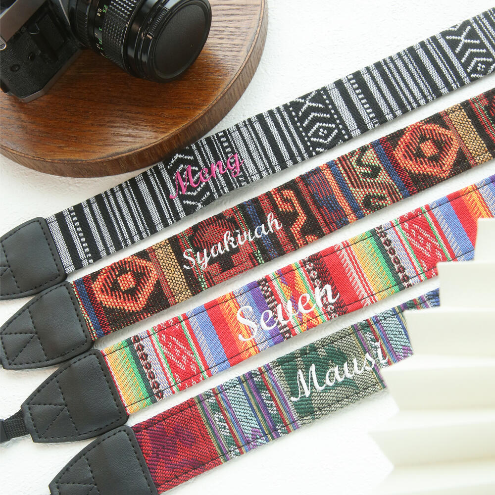 Custom Name Ethnic Woven Camer - Travel Accessories Hong Kong review and price