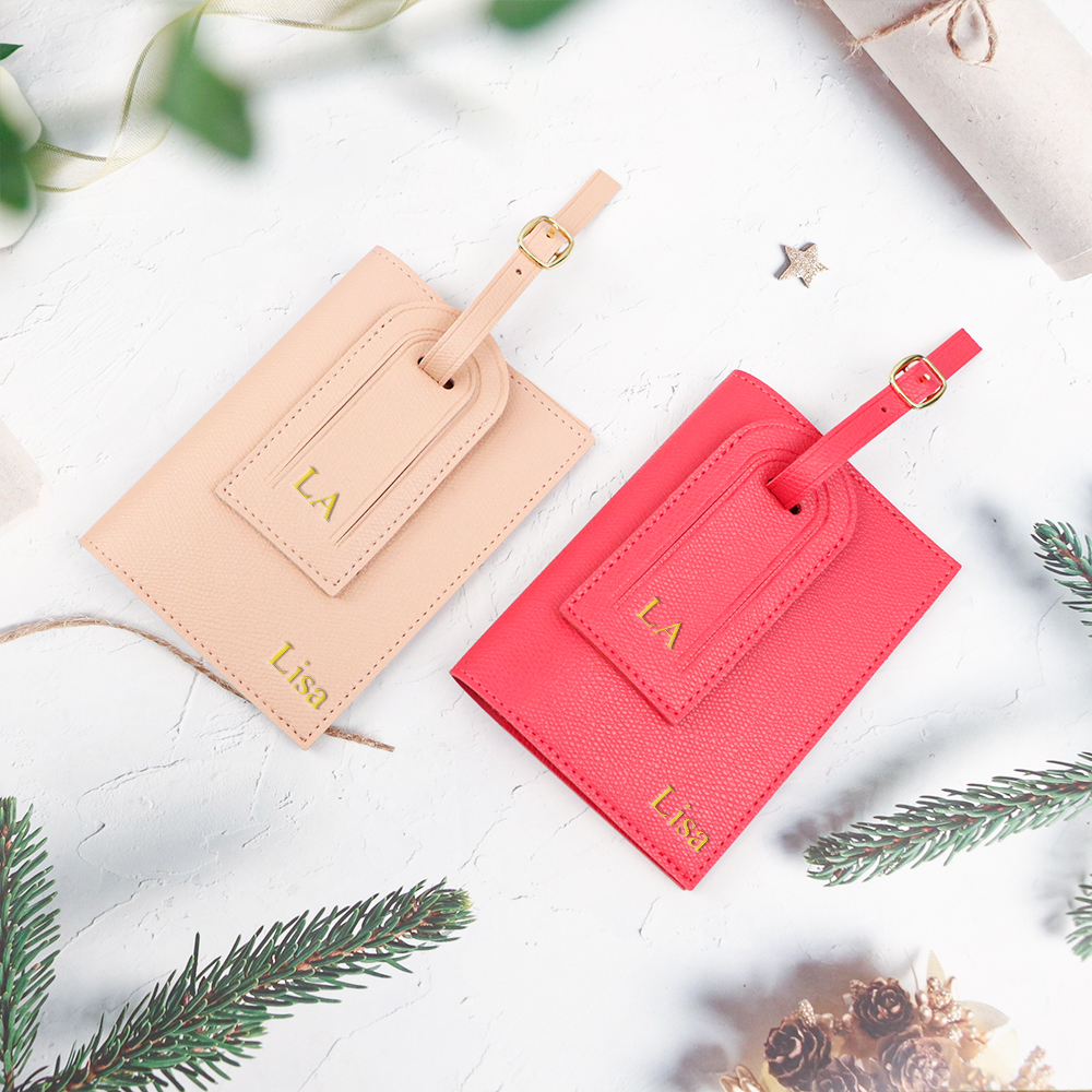 Customized letter pu leather a - Travel Accessories Passport Holder review and price
