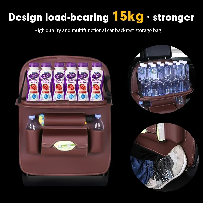 Car Back Seat Organizer with F - Car Seat Travel Bag review and price
