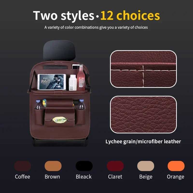 Car Back Seat Organizer with F - Car Seat Travel Bag review and price