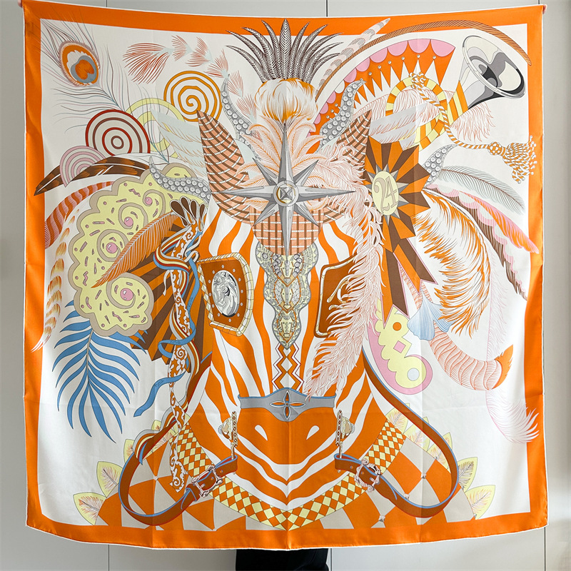 Designer Silk Scarf Women Spri - Travel Accessories Store review and price