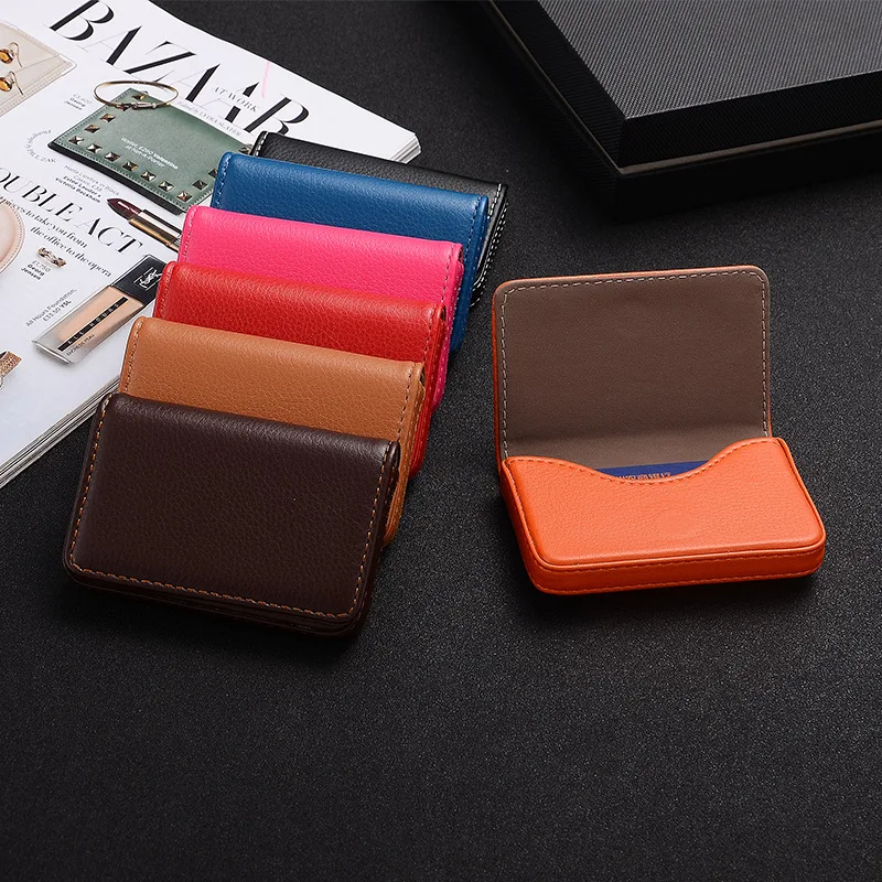 2026 PU Leather Business Card  - Travel Wallet Slim review and price