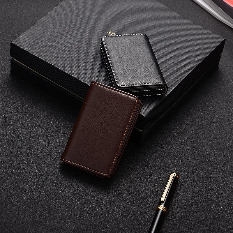 2026 PU Leather Business Card  - Travel Wallet Slim review and price