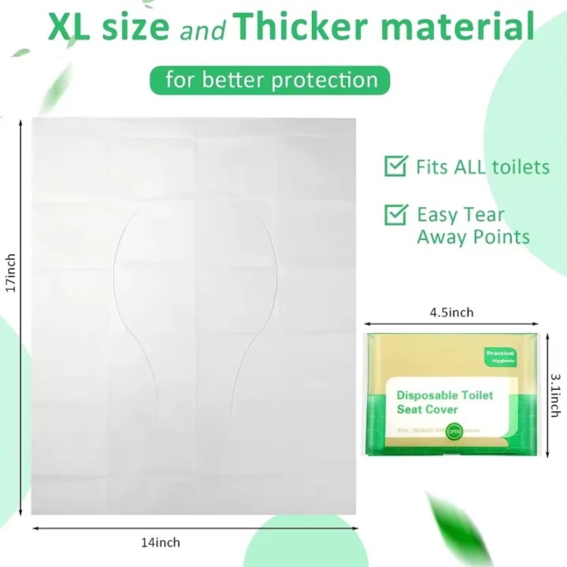 10-120PCS Disposable Toilet Se - Travel Accessories Store review and price