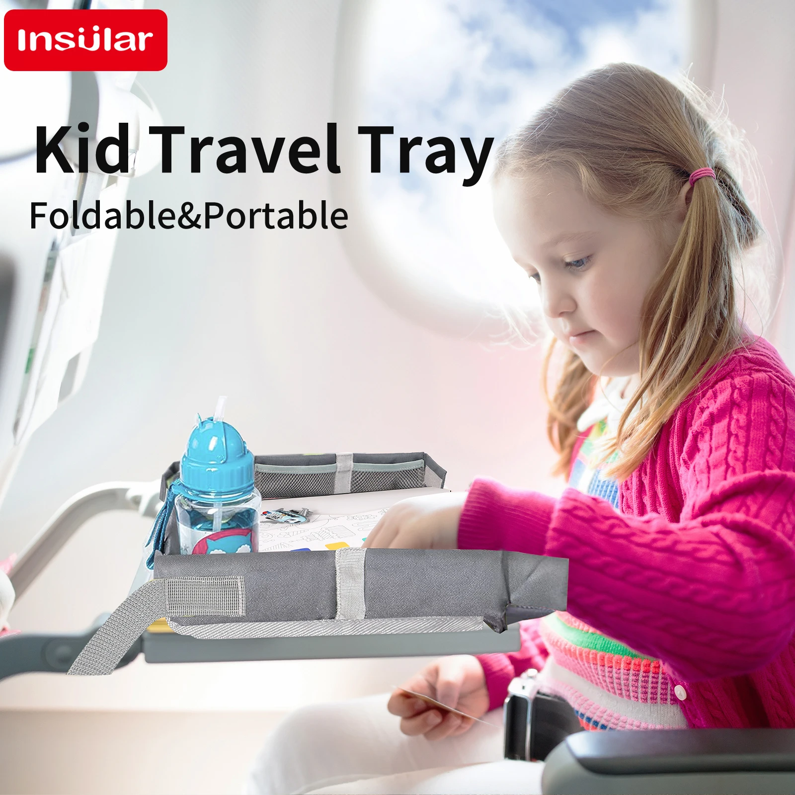 INSULAR Kids Car Seat Travel T - Travel Accessories With Toddler review and price