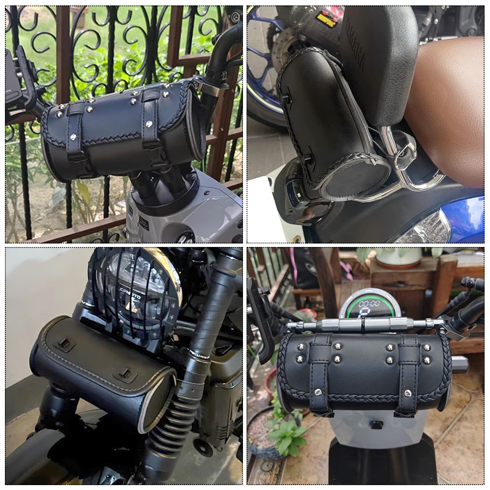 Motorcycle Fork PU Leather Tra - Travel Accessories Gadget review and price