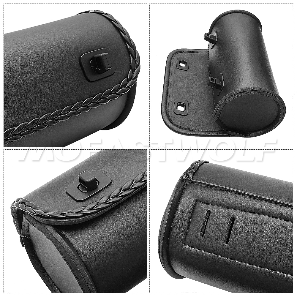 Motorcycle Fork PU Leather Tra - Travel Accessories Gadget review and price