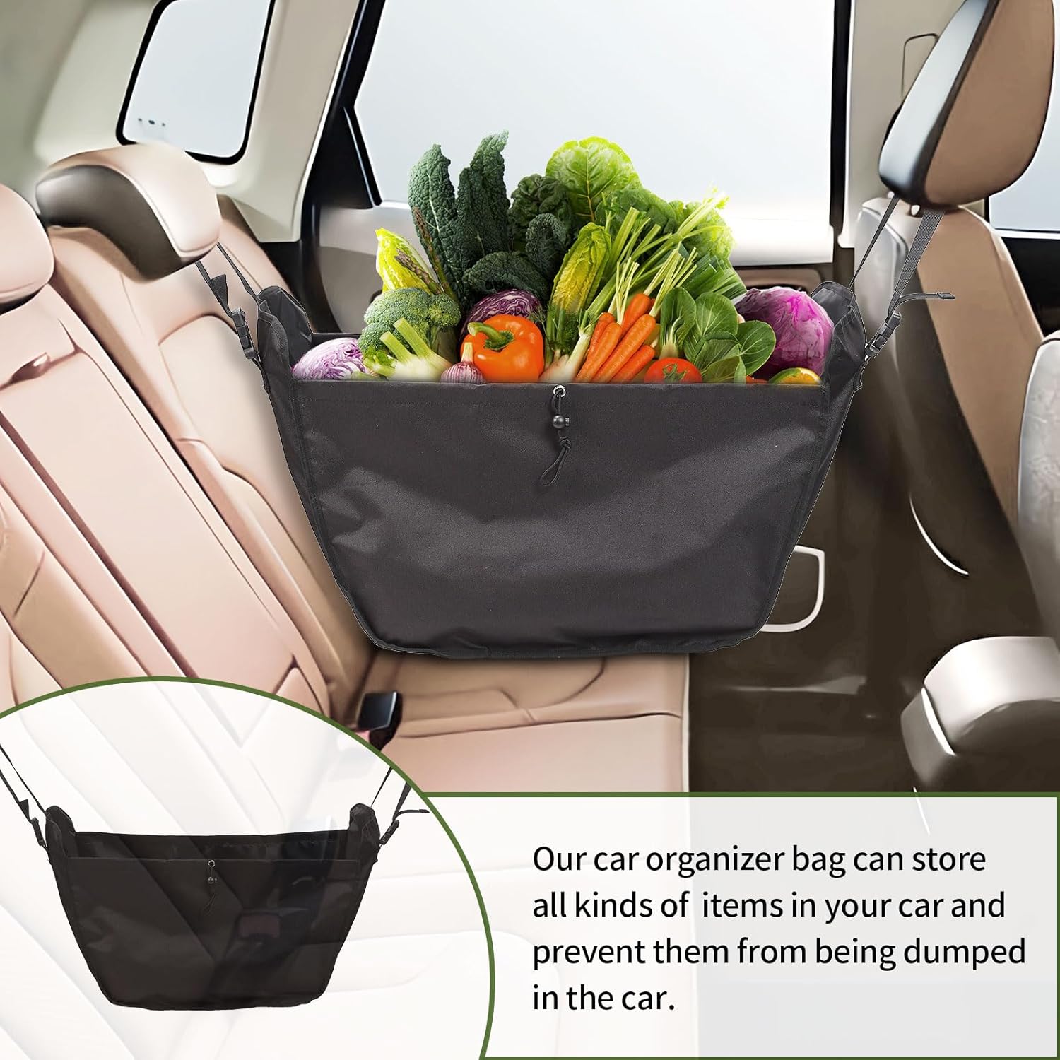 Large Car Seat Organizer - Fol - Car Seat Travel Bag review and price