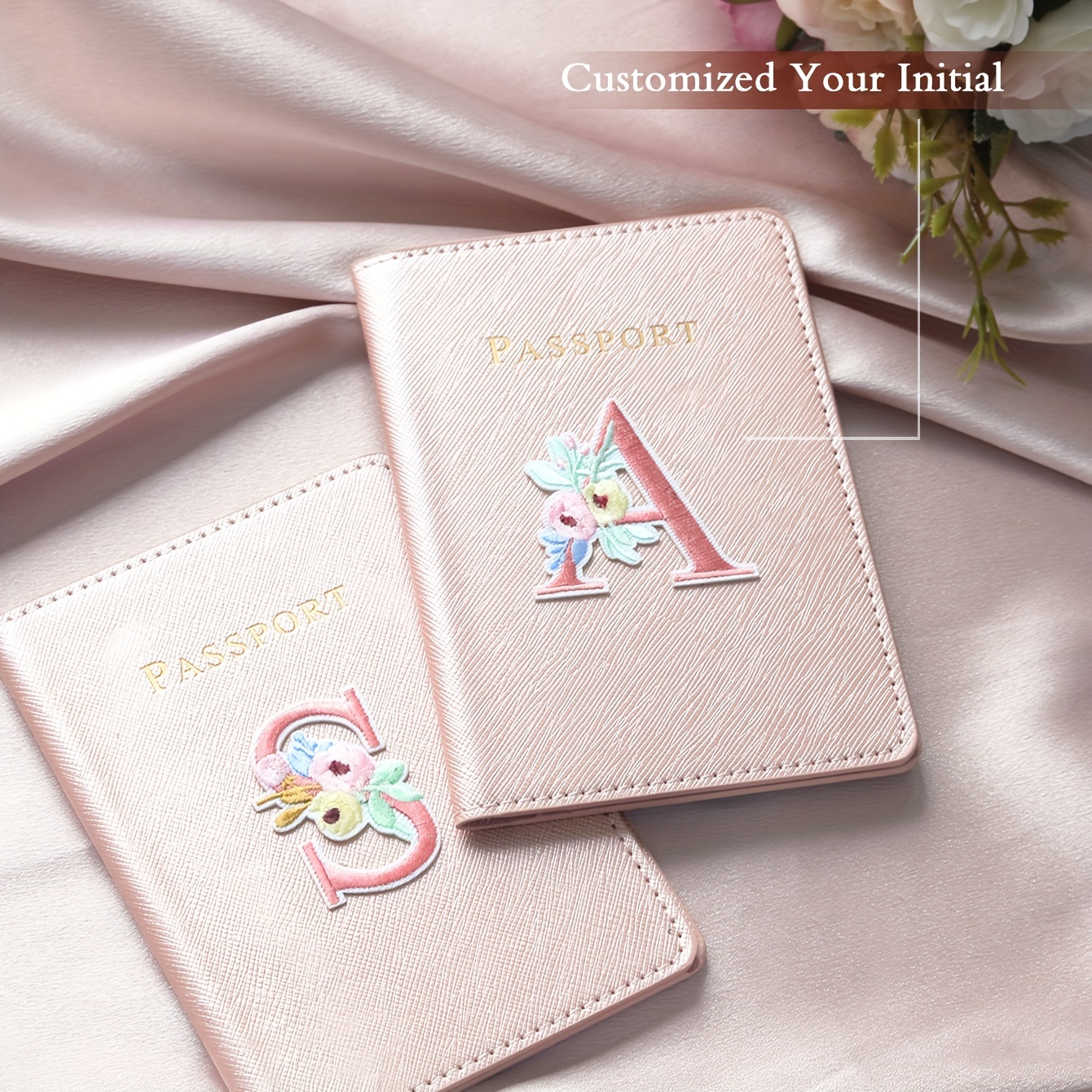 Custom Floral Initial Letter P - Travel Accessories Hong Kong review and price