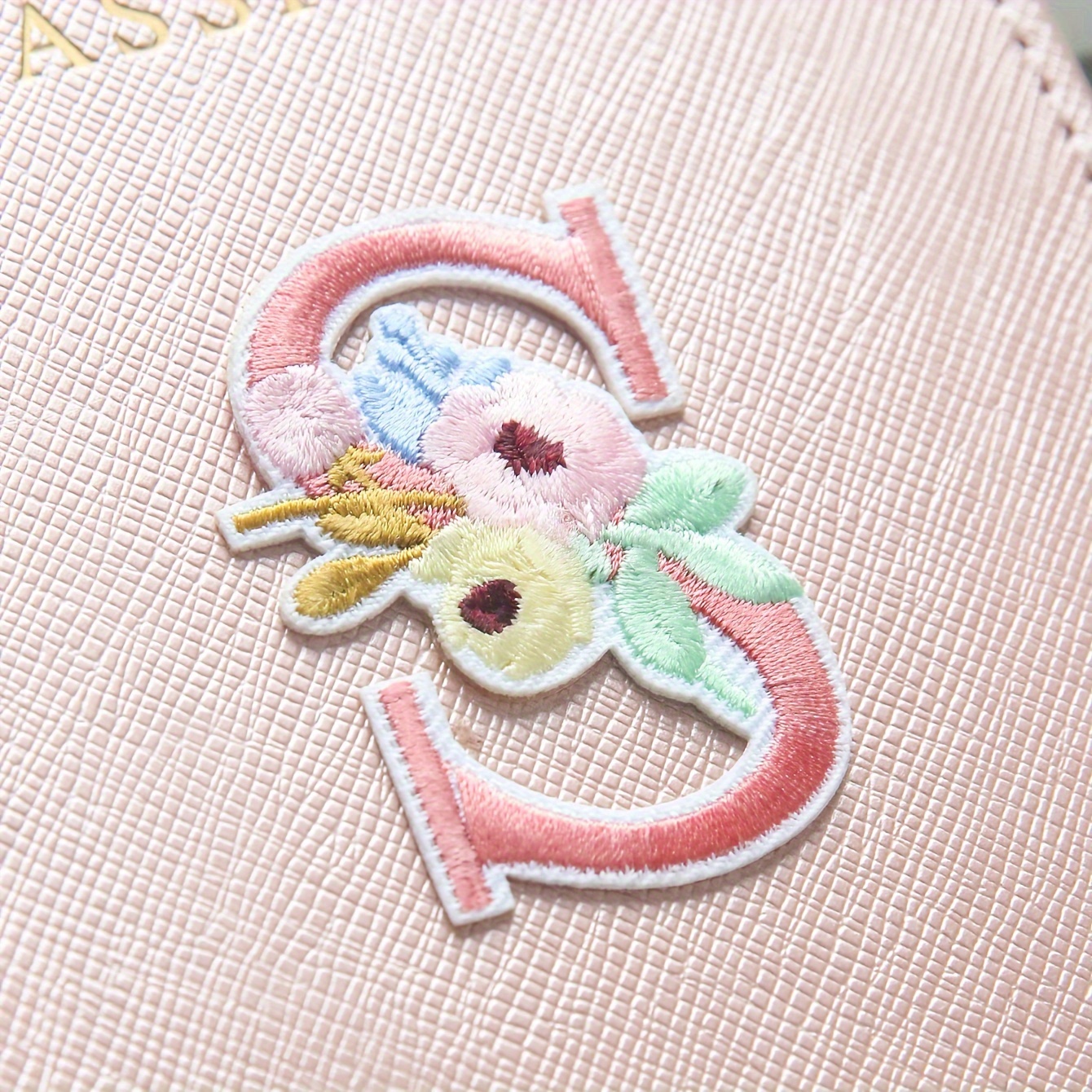 Custom Floral Initial Letter P - Travel Accessories Hong Kong review and price