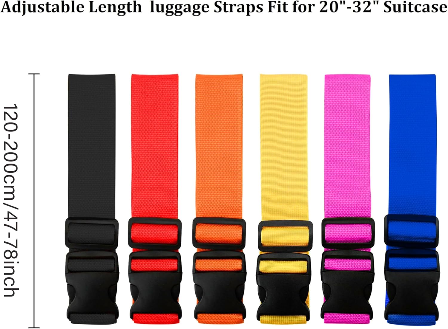 2 Pack Adjustable Luggage Stra - Travel Accessories Kit review and price