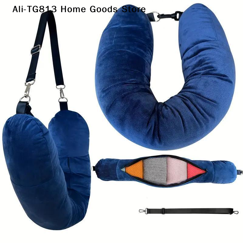 Travel Neck Pillow With Fillab - Travel Pillow Inflatable review and price