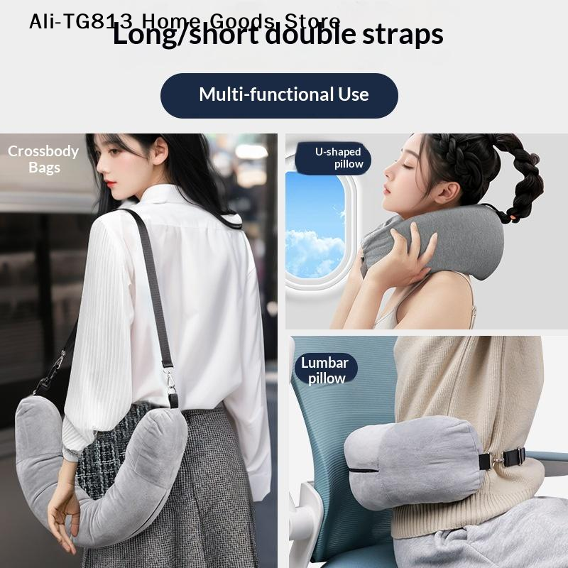 Travel Neck Pillow With Fillab - Travel Pillow Inflatable review and price