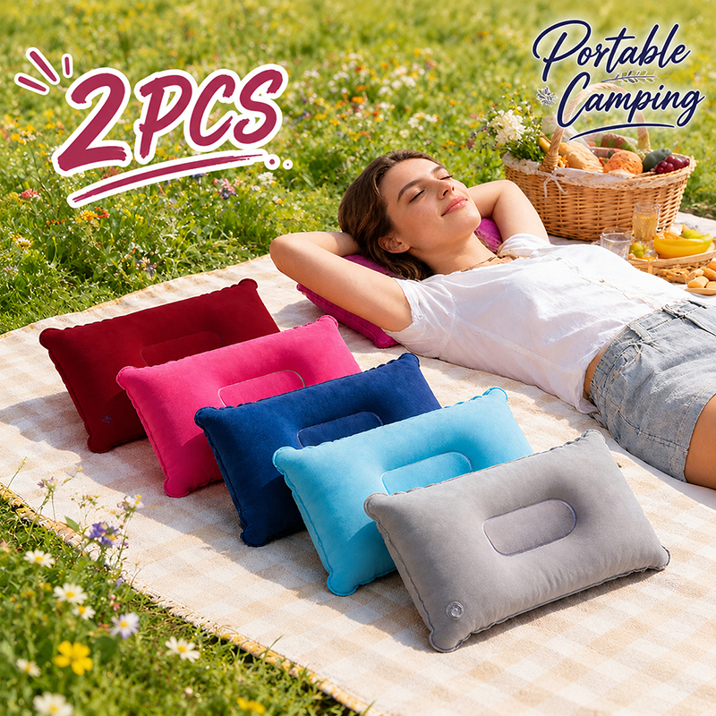 2Pcs Inflatable Travel Pillows - Travel Pillow Inflatable review and price