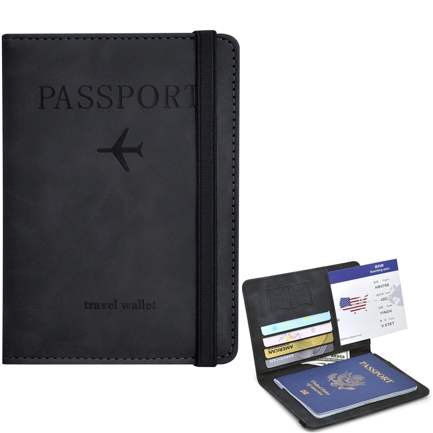 Passport Holder Wallet Cover T - Travel Wallet Slim review and price