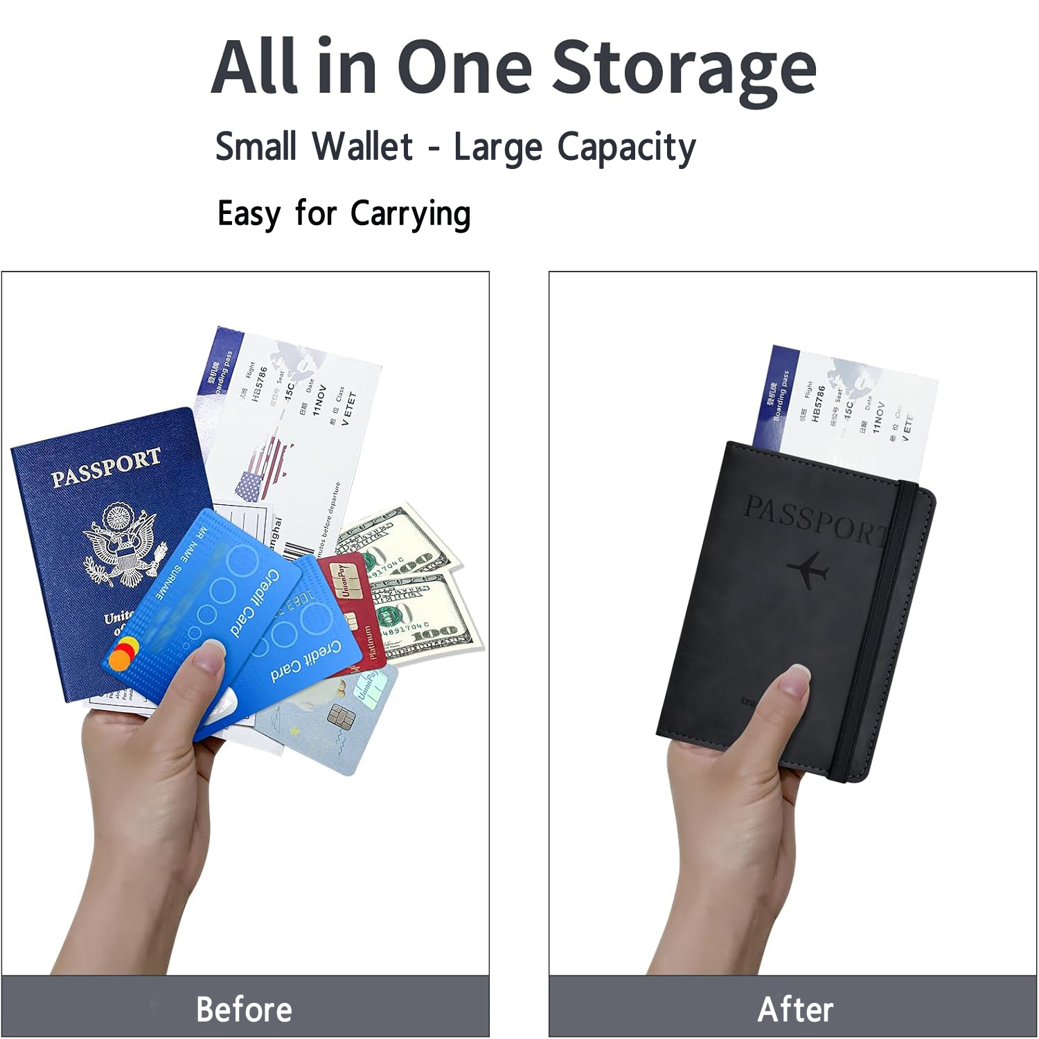Passport Holder Wallet Cover T - Travel Wallet Slim review and price
