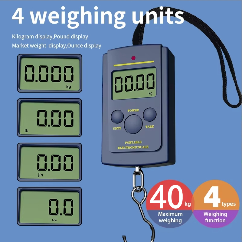 1PC Multifunctional Mini 40kg/ - Luggage Scale Hanging review and price