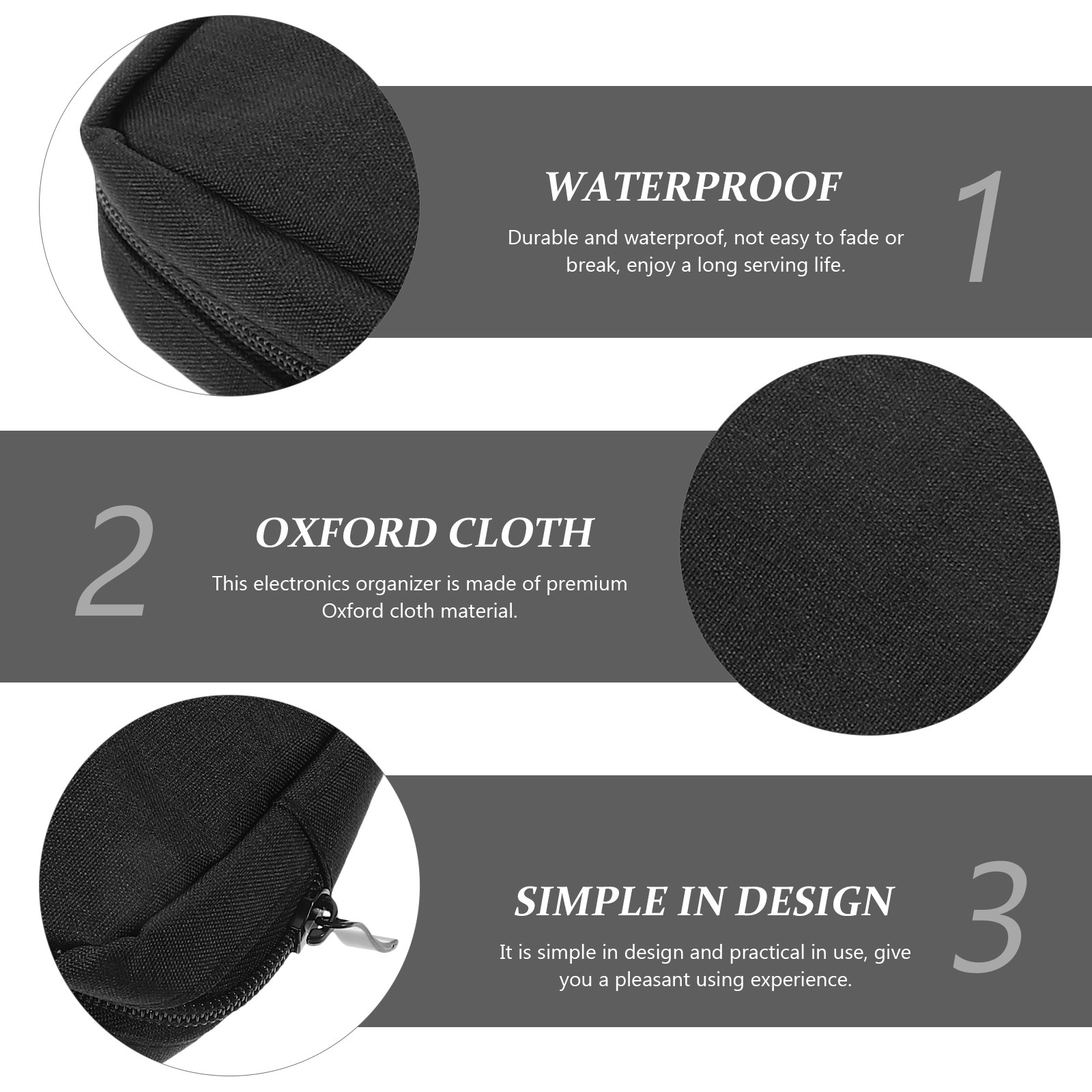2Pcs Electronics Accessories O - Travel Accessories Organizer review and price
