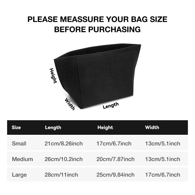 Bag Organizer Handbag Liner Ba - Travel Accessories Wallet review and price