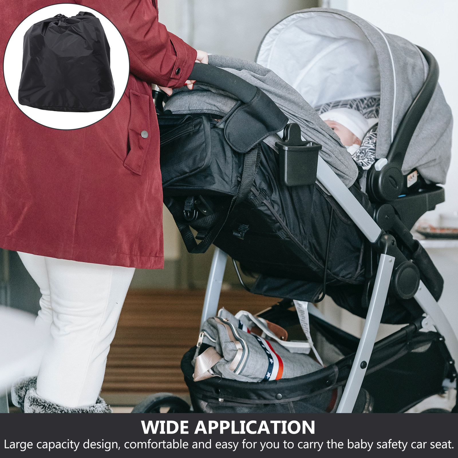Dustproof Travel Storage Bag H - Car Seat Travel Bag review and price