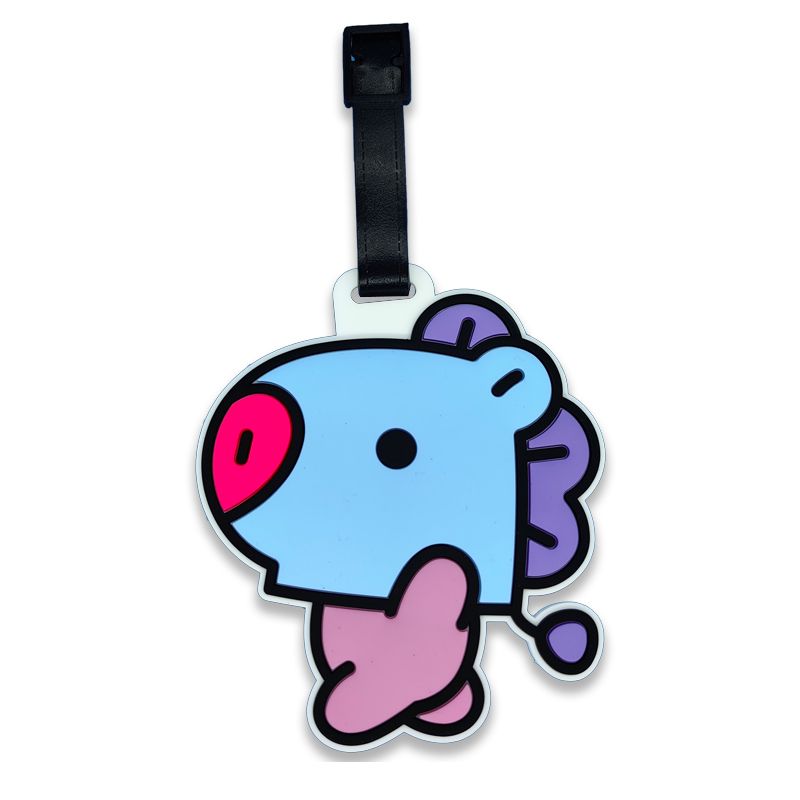 BT21 cartoon cute keychain Kaw - Travel Accessories Store review and price