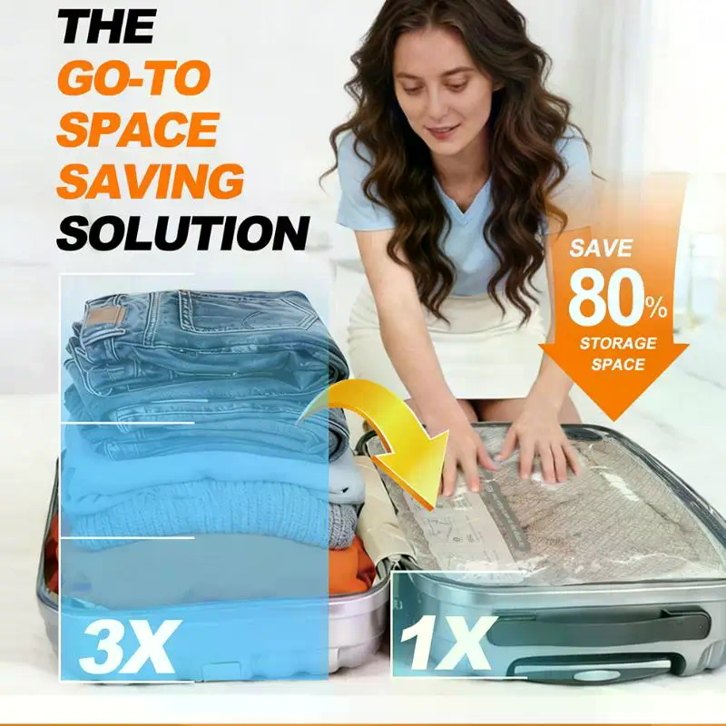 1/6Pcs Vacuum Bags For Travel  - Compression Bag Vacuum review and price