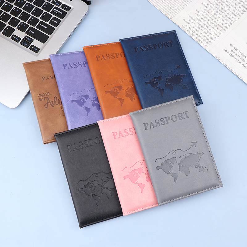 Unisex PU Leather Passport Cov - Travel Wallet Slim review and price