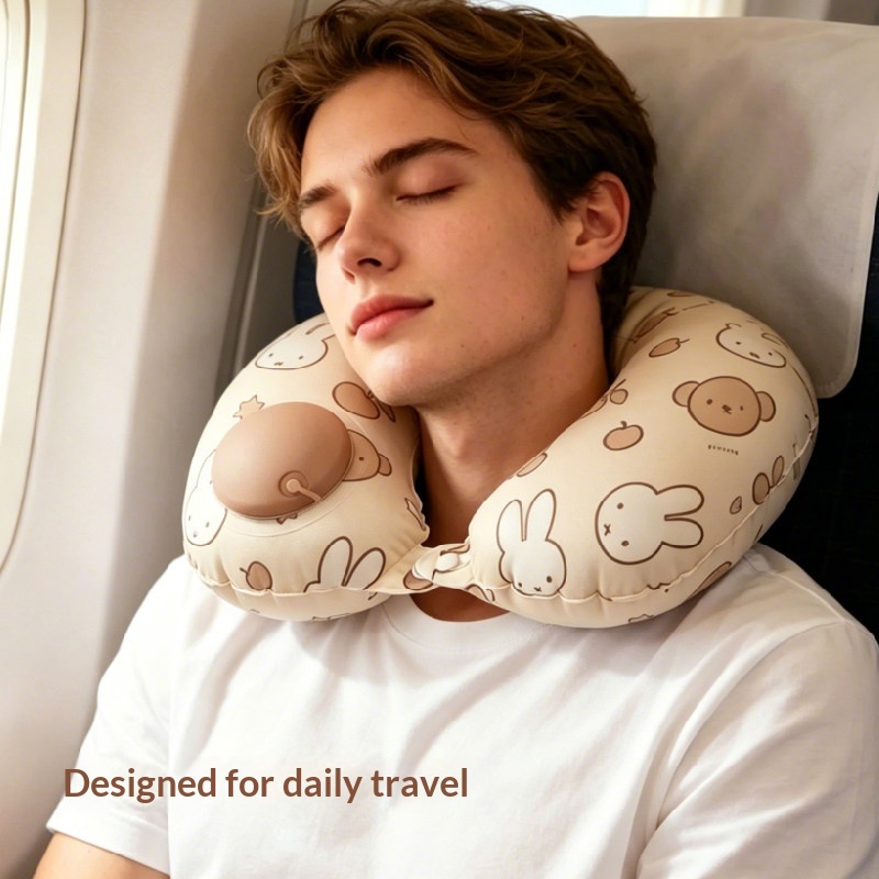 Cute Miffy Press Inflatable U  - Travel Pillow Inflatable review and price