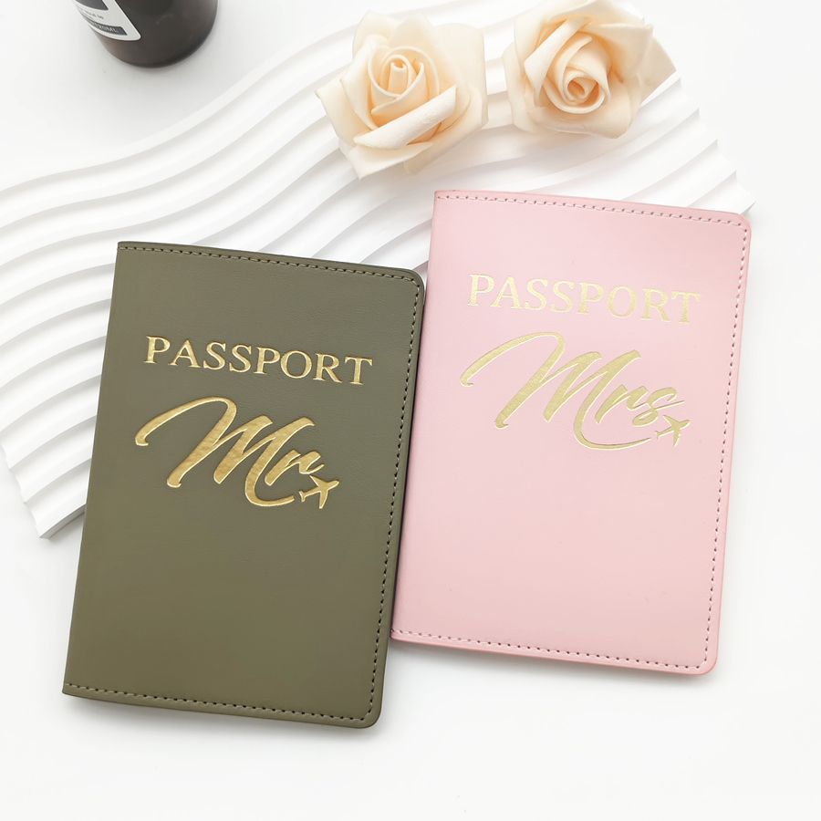 2PCS a Set Mr/Mrs Lovers Coupl - Travel Accessories Passport Holder review and price
