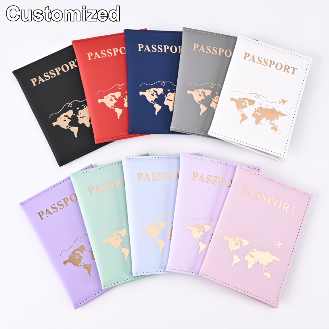 Custom Name World Map Passport - Travel Accessories Passport Holder review and price