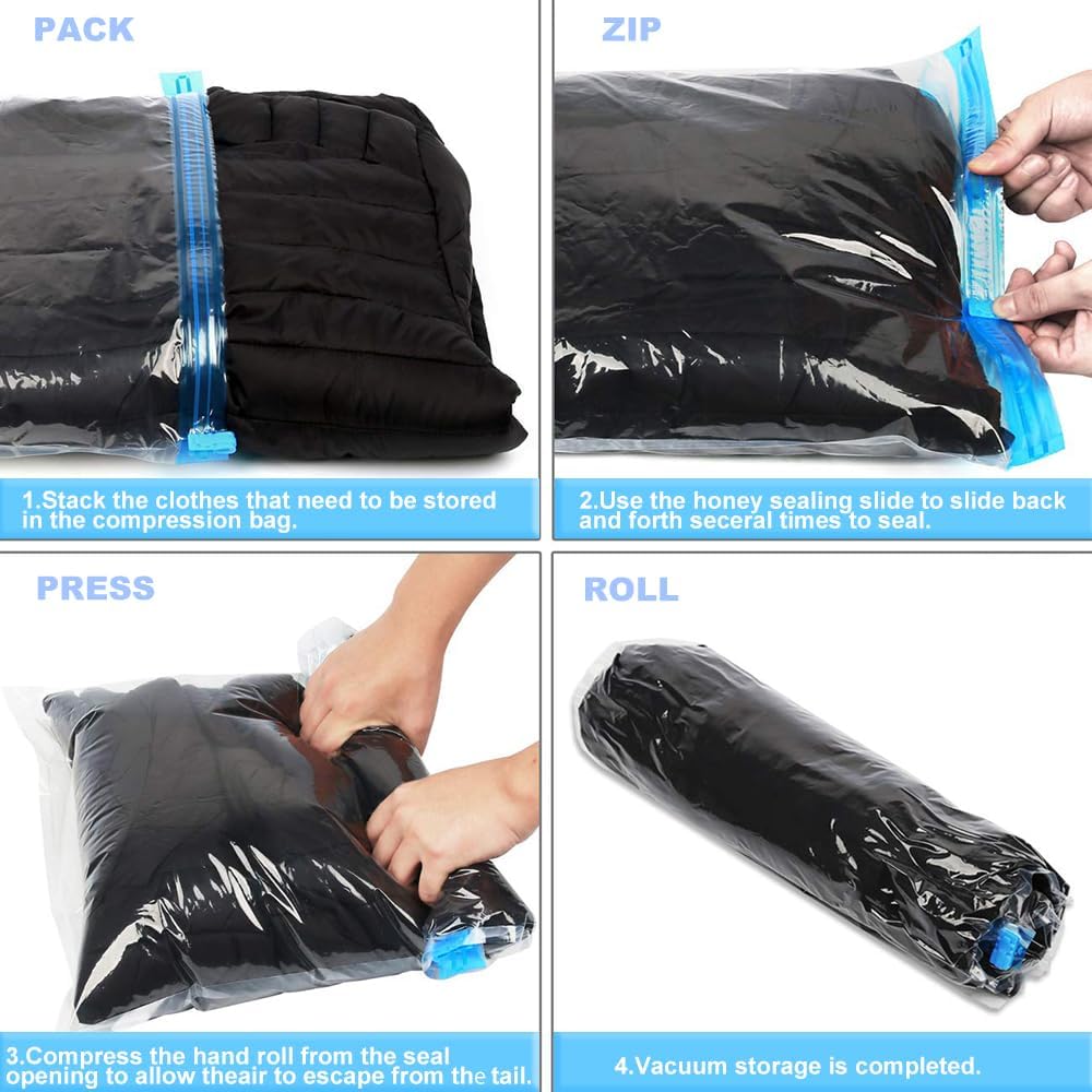 Compression Bags for Travel -  - Compression Bag Vacuum review and price