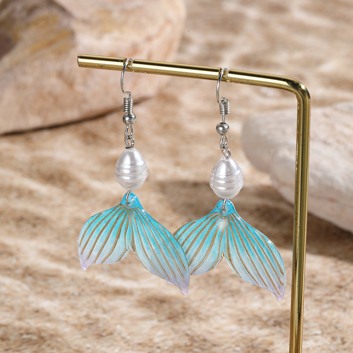 Pair of Fashion Women Earrings - Travel Accessories Dropshipping review and price