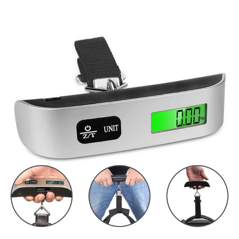 Portable Scale Digital LCD Dis - Luggage Scale Hanging review and price