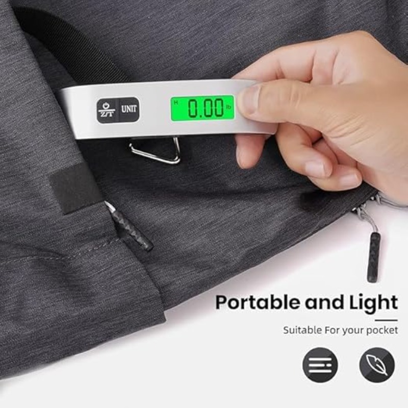 Portable Scale Digital LCD Dis - Luggage Scale Hanging review and price