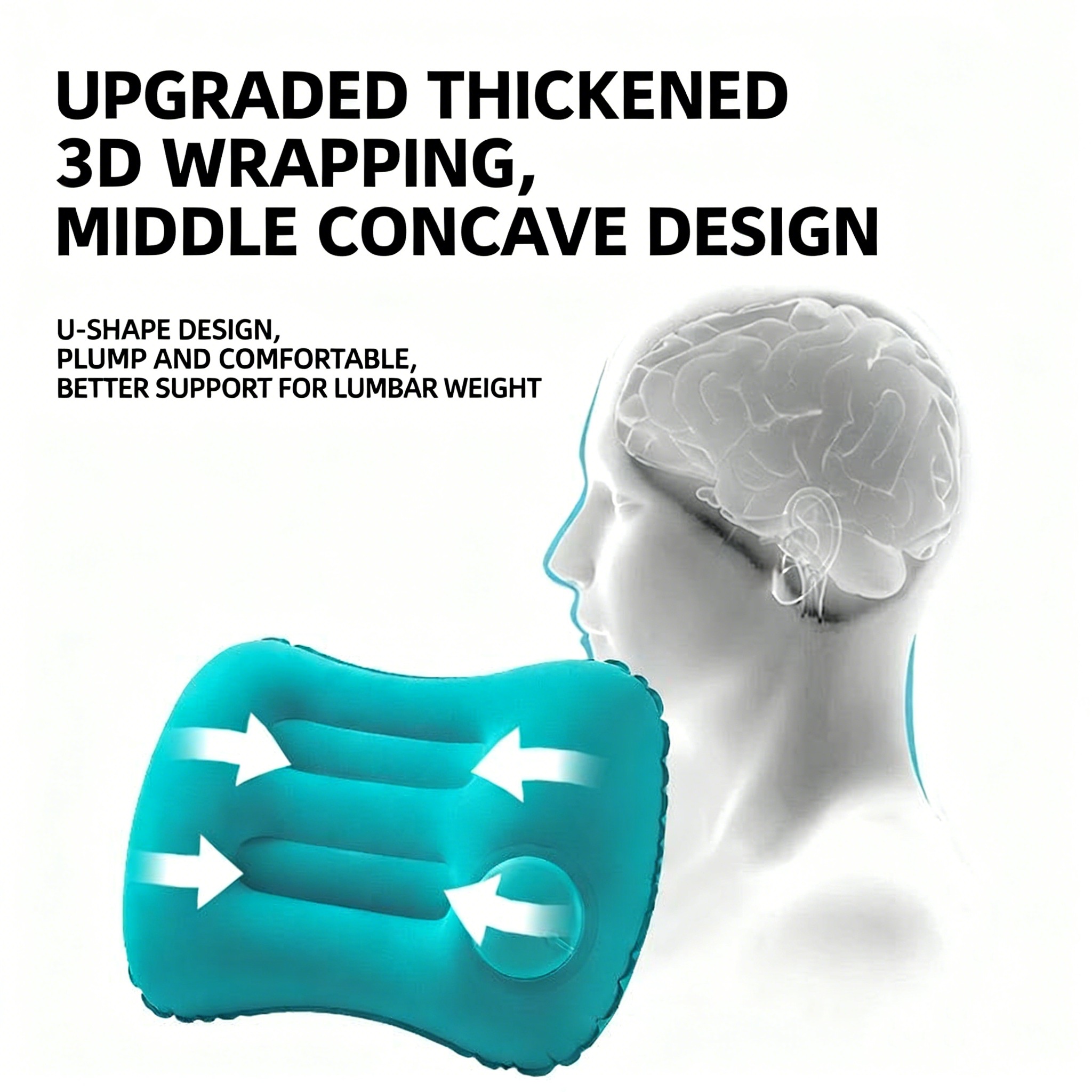 PACOONE Inflatable Pillow Ligh - Travel Pillow Inflatable review and price