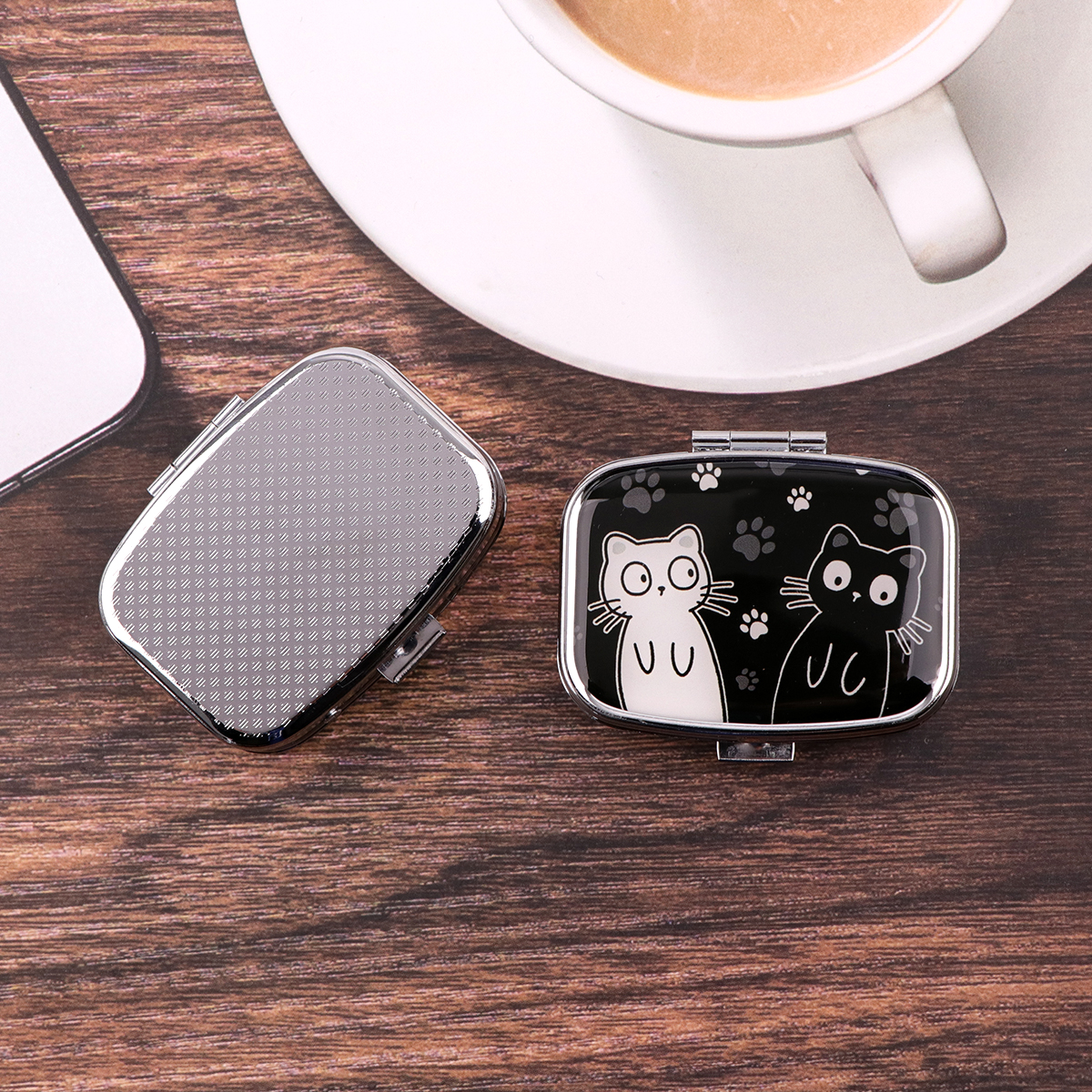 Cartoon Black And White Cat Tr - Travel Accessories Store review and price